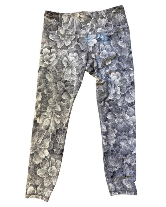 Athleta Pants - Athleta Elation Textured Tight Floral Legging Women size Large